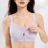 Soutien-gorge à fermeture éclair avant Femme Soutien-gorge invisible de rassemblement Soutien-gorge sans couture de maintien et de rassemblement