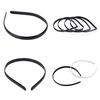 10 Pcs/Set Plastic Hair Band No Teeth Children Hair Accessory Diy Craft 2 Colors