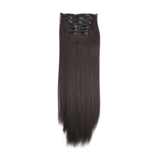 Pince à perruque, Texture douce, Simple à porter, Clips décoratifs en Fiber haute température, lisses pour femmes