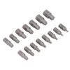 15Pcs Screw Extractor Set Hex Head Easy Out Cr Mo Damaged Broken Bolt Remover Tool Kit