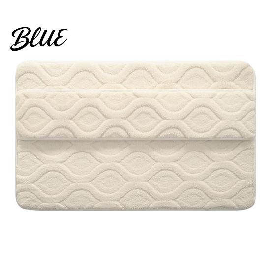 Water-repellent Floor Rug Resistant Thick Doormat Foot Mat Fluffy Absorbent Bathroom Drying Slip Bath Backing