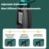 Durable And Safe Counting Jump Rope Steel Skipping Exercise Adjustable Fitness Gym Training Home Equipment Sports Adult Student Exam