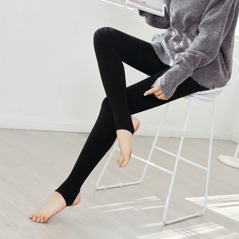 

Women s Cashmere Base Layer Pants, Fleece-Lined, High-Waisted, Faux Sheer in Skin Tone, Seamless, Thickened, Flight Attendant Gray, Outdoor Wear. XL (120-130 jin)