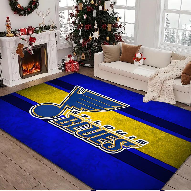 Nashville Predators Rug Area rug for Livingroom, Bedroom, Palyroom, Chair Rug, Office Rug, Floor mat, Large Size Fan Christmas Birthday gift