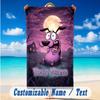Beach Towel Custom Name Text, Quick Dry Large Towel For Beach HomeCourage the Cowardly Dog