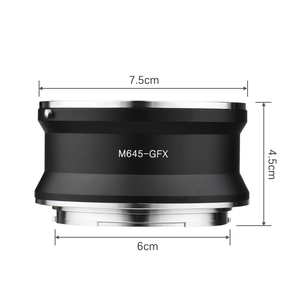 M645 GFX Camera Lens Adapter Replacement for Mamiya 645 Lens To  G Mount GFX100 GFX50S GFX50R GFX100S Cameras