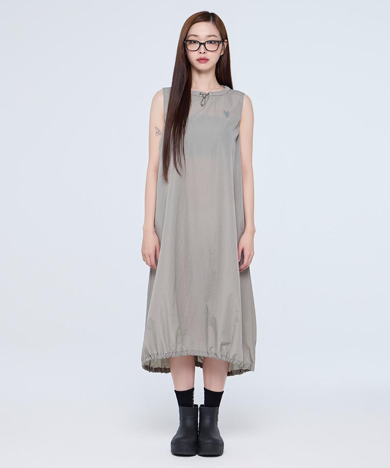 Life Work Women'S) Millet Shirred Long Balloon Dress