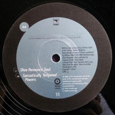 12inch Record CRISTIAN VOGEL - Shoe Renounce Soul / Sarcastically  LOAD53 Loaded Records 1999 UK Dance & Electronica Used