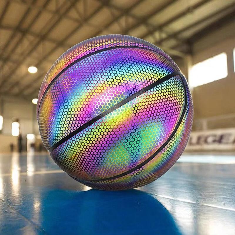 Светоотражающий светящийся баскетбольный мяч Размер 7