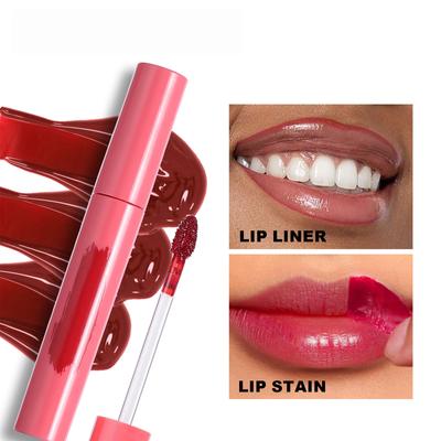 Abreißbarer Lipgloss, Filmbildung, langanhaltender Farblipgloss, voluminöser Lipgloss, wasserfester, peelender flüssiger Lipgloss, lippenstiftsicherer Lipgloss, 5 g