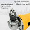Multifunctional Handheld Drill Converter: Grinder To Drill Chuck & Polisher