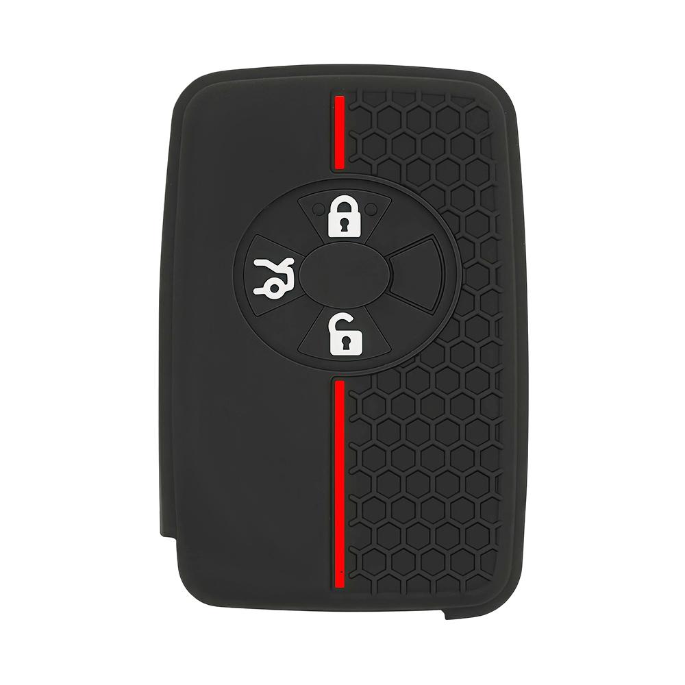 Silicone Car Key Case For Toyota Rav4 2008 Premio Auris Rukus Vanguard Estima Alphard Vellfire Cover Remote Fob Shell Key Holder