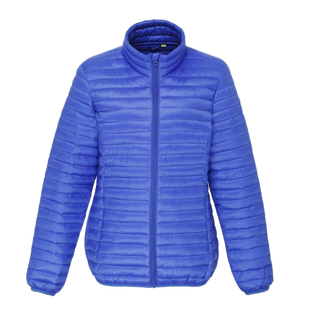 2786 Womens/Ladies Tribe Hooded Fineline Padded Jacket