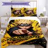 Naruto Character Personalized Text Bedding Set Design for Decorate Room Breathable Duvet Cover Custom Room Decor Birthday/Christmas GiftSpiritual Gift