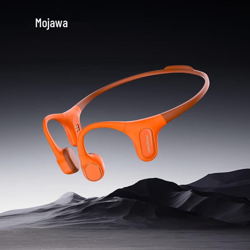 MOJAWA Run Plus Open-Ear Bone Conduction Bluetooth Headphones