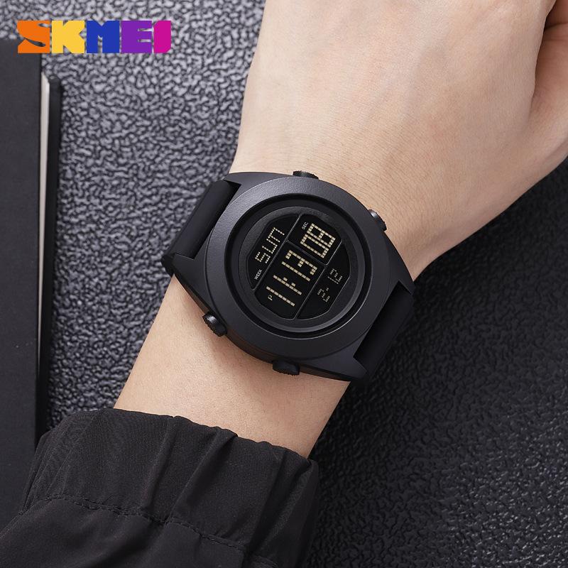 Outdoor sports student electronic watch waterproof multi-functional student sports watch gift