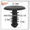 Plastic Rivet Buckle for Shelf Display, Car Trim, and Sheet Lining