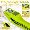 2 In 1 Gralic Press Garlic Cutter and Mincer Professional Food Grade Chopper Easy Clean For Home Cooking Masher Kitchen Gadgets