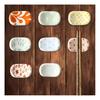 fogman Chopstick Rest Chopstick Pillow Stylish Cute Chopstick Holder Japanese Style Ceramic Hospital
