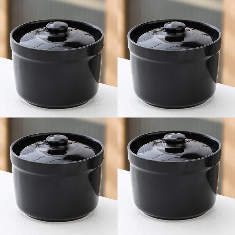LISM Ceramic Double Boiler Stew Pot