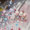 Tomoni Cute Cartoon Nail Art Stickers: Rabbit, Bear & Star Designs