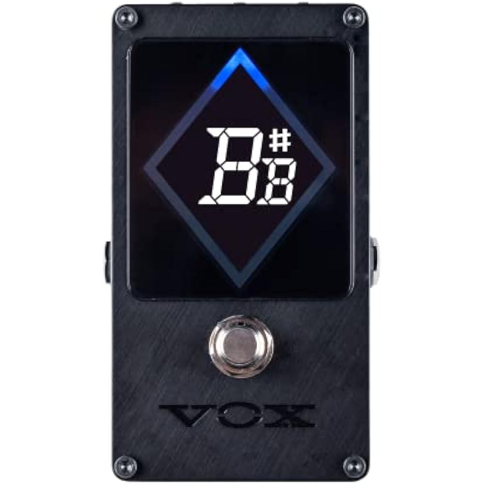 VOX Strobe Pedal Tuner VXT-1 ±0.02 cent Ultra High Accuracy Tuning Visibility Display