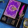 Set Cadou Jurnal Retro Stil European cu Desene Animate, Blocabil, pentru Copii