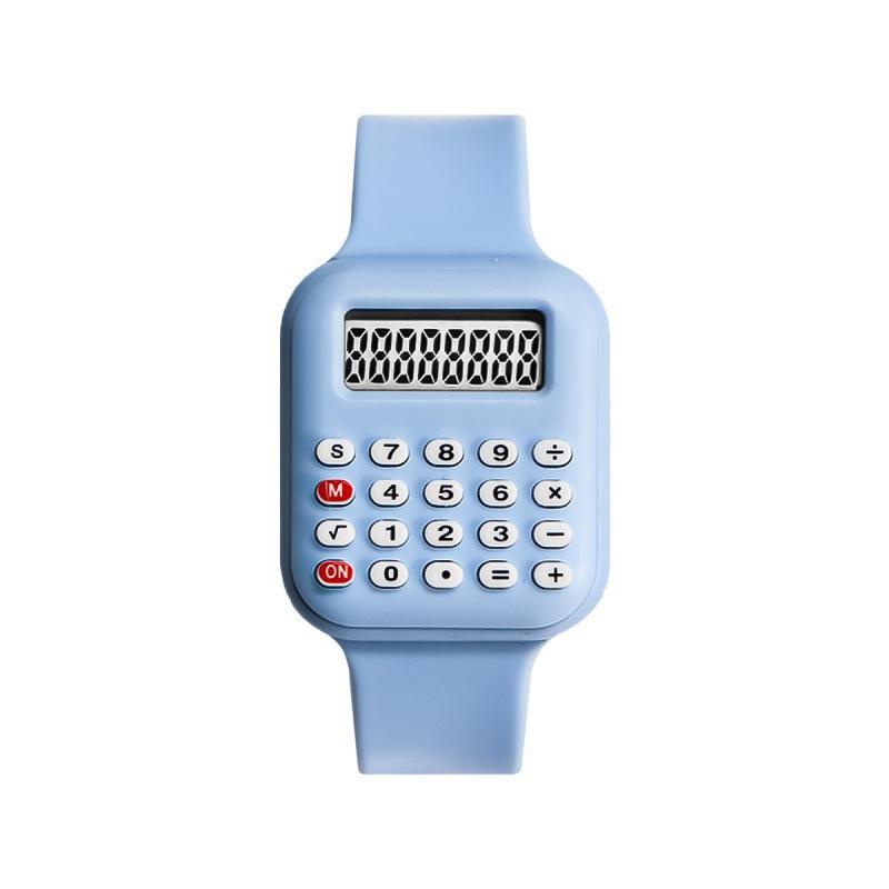 Multifunctional Calculator Watch for Kids - Detachable Strap, Date & Numbers