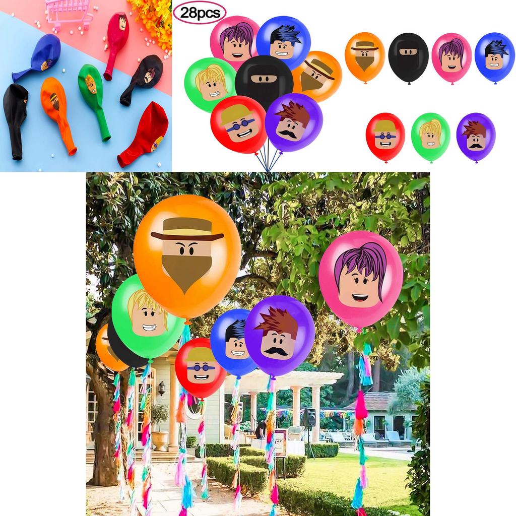 Premium Quality Roblox Birthday Party Supplies For Kids And Boys Decorations