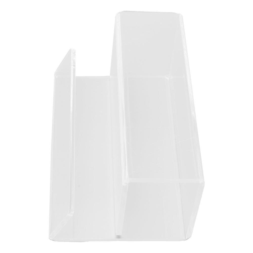 Vinyl Record Stand Acrylic Holder Rack Retro Albums Turntables Decoration for Lovers Transparent