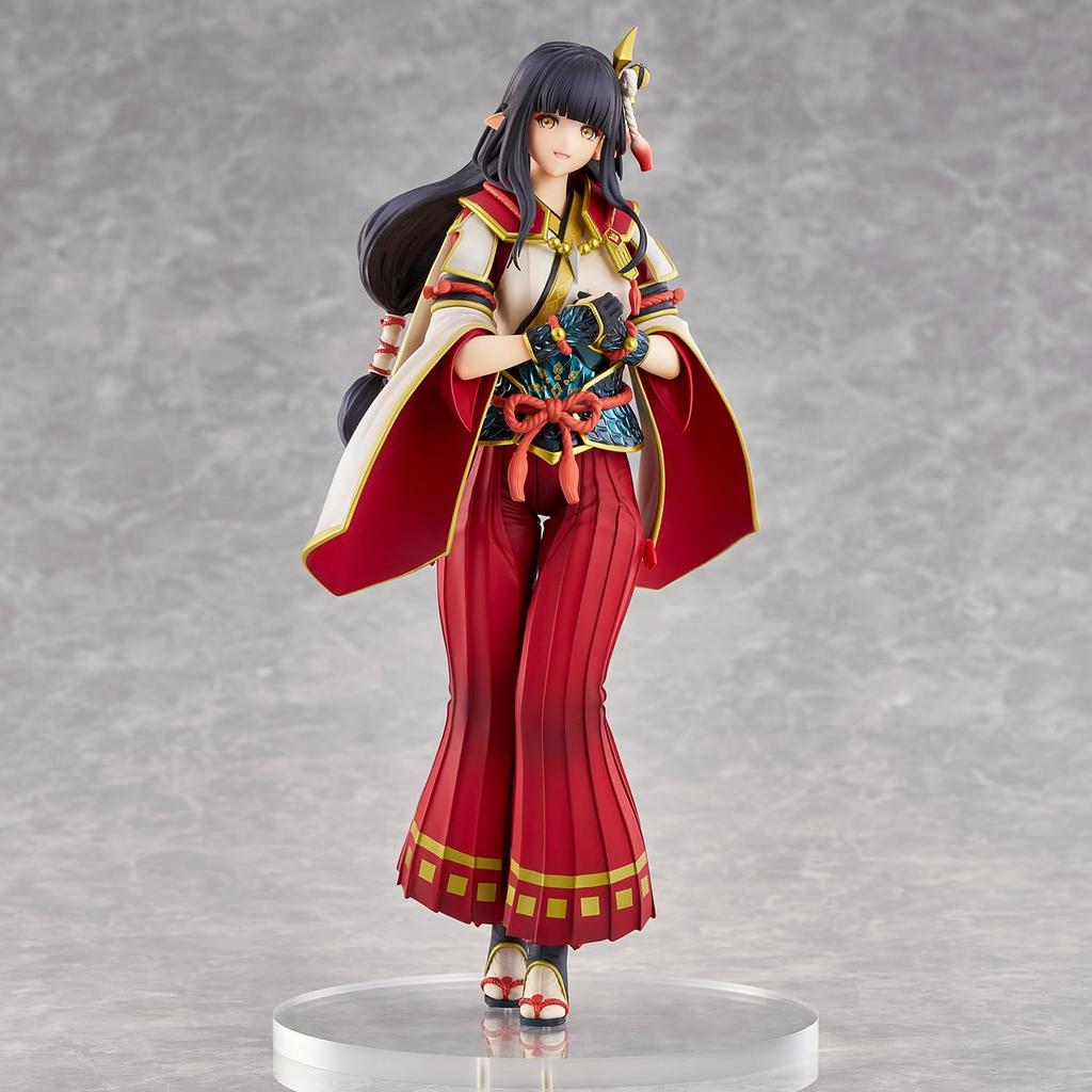 Hunter Village Receptionist Hinoe PVC ABS Painted Complete Figure "Monster Rise" Non-scale &