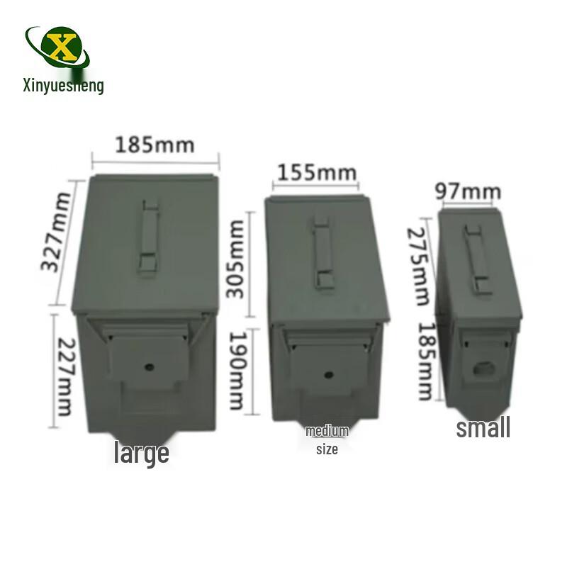 Rugged Explosion-Proof Ammunition Storage Box