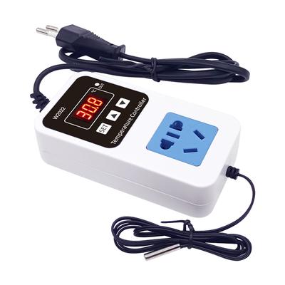 W2022 Controlador de Temperatura AC110/220V Display LED Termostato Digital 1500W Microcomputador Inteligente Controle Preciso de Temperatura