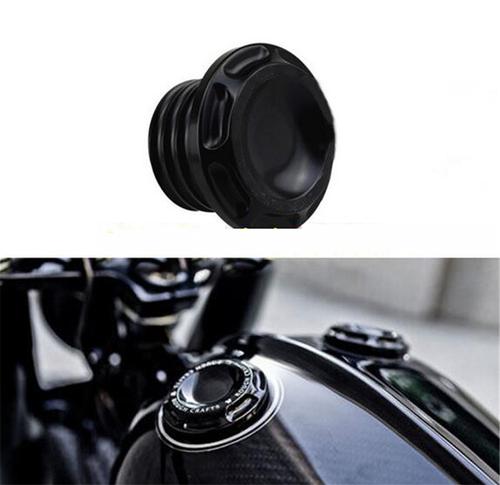 FOR Halley soft tail retrofit personalized retro CNC metal plum oil tank lid