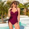 European & American Women's Sexy One-Piece Swimsuit