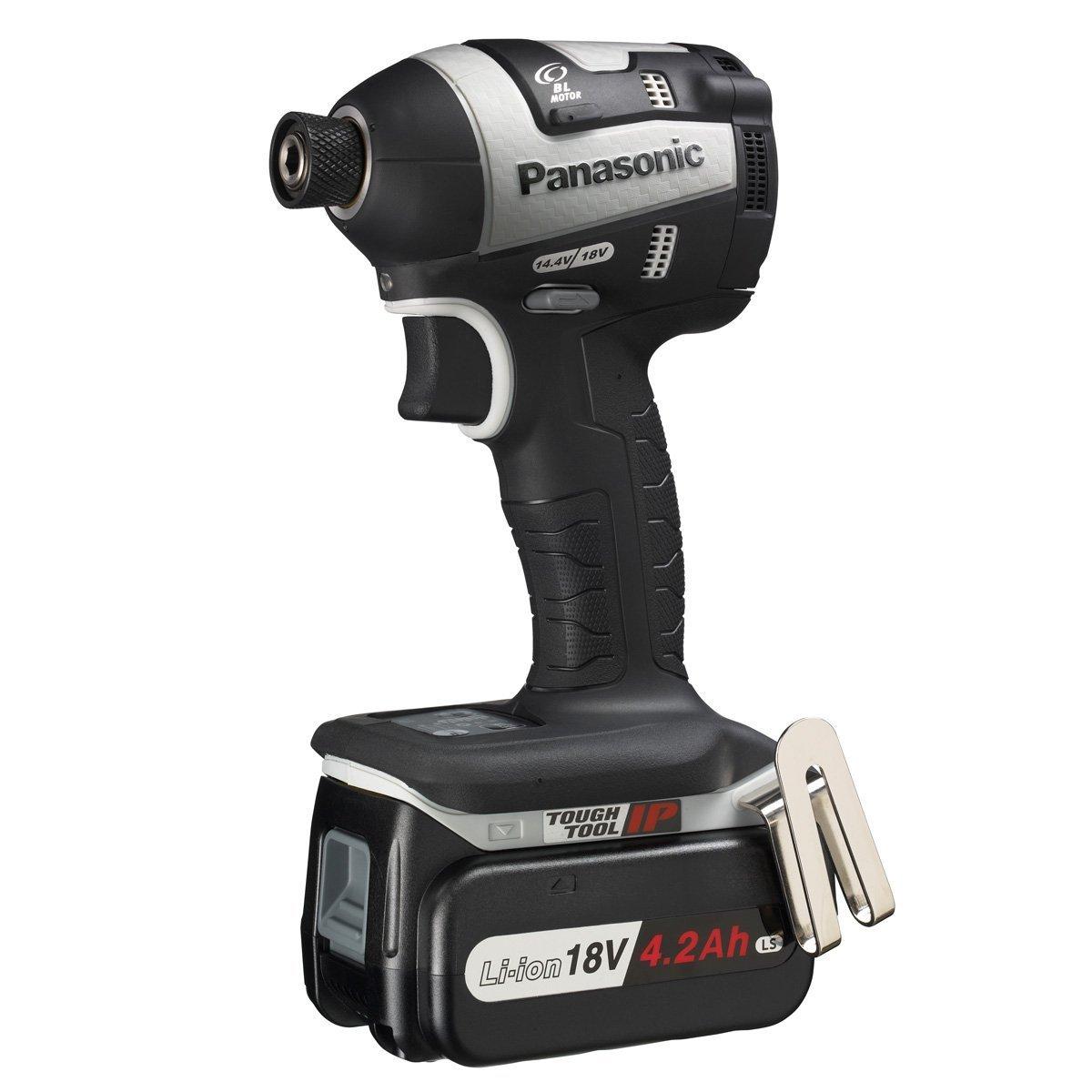 

Panasonic Rechargeable Impact Driver 18V Gray 4.2Ah EZ75A7LS2G-H