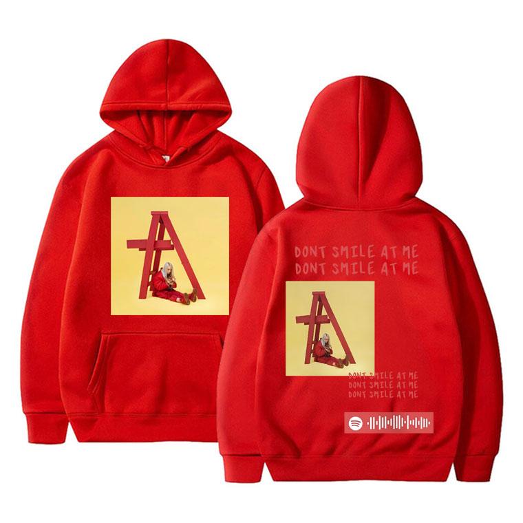 Dont Smile At Me Music Album Graphic Hoodie Male Vintage Oversized Pullover Unisex Streetwear Men Women Hip Hop Fashion Hoodies