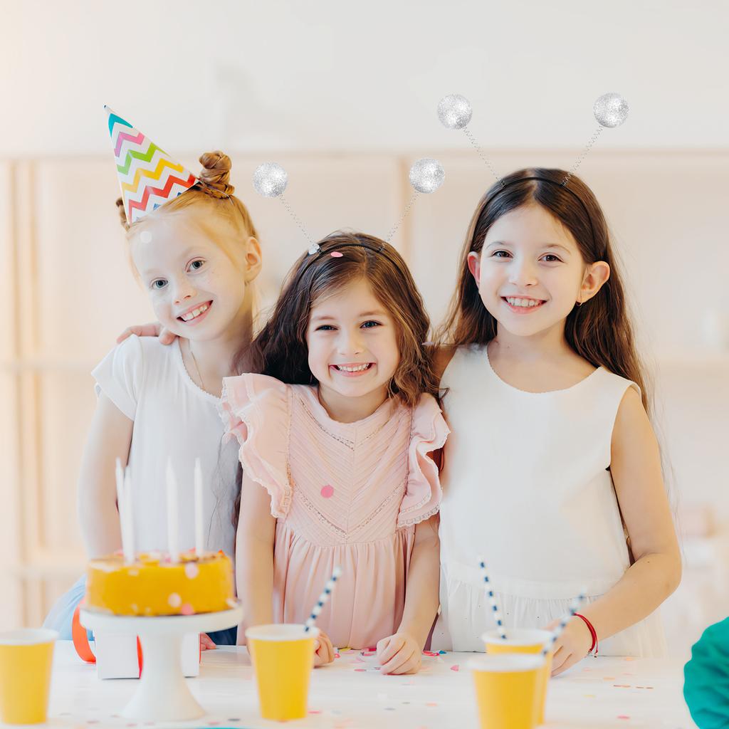 2 Pcs Women's Sunglasses Alien Hair Hoops Headbands Party for Kids Headdress Creative Flash