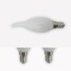 6pcs 7W Retro LED Candle Filament Bulb C35 Frosted Light Bulb E27 E14 Dimmable Edison Screw Light Lamp Chandelier Warm White