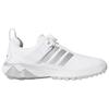adidas Adipower 26 Boa Spikeless Comfortable Fit Golf Shoes Women Golf Shoes White Silver JP8385