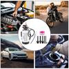 5L Oil Change Pump Fuel Filling Car Brake Bleeder Brake Fluid Refueling High Pressure Gauge 1/4" Adapter Pneumatic Oil Pump Tool