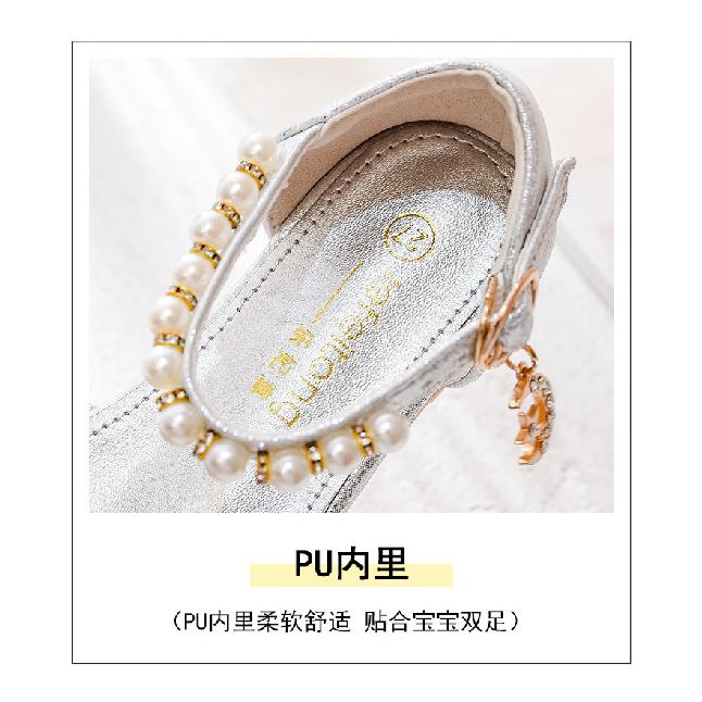 Girls' Sandals Fashion Summer New Children's Hot Soft Sole Big Kids Girls Summer Brand Princess Shoes Trendy