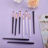 3 Pcs Blade Eyeliner Eyebrow Brushes Ultra Thin Fine Small Angle Flat Makeup Brushes High Quality Brow Contour Makeup Tools