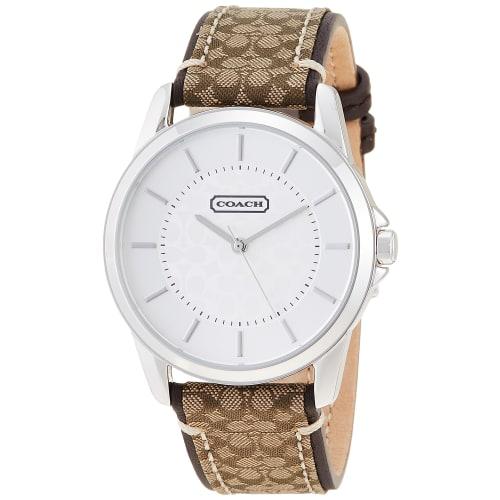 Coach Classic Signature Watch 14601506 Brown