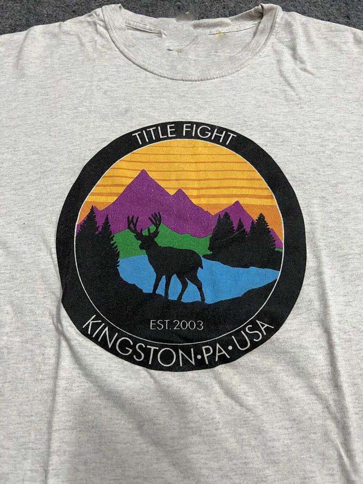 Title Fight kingston Hardcore T-Shirt Cotton Full Size Unisex S-5XL MO071 M