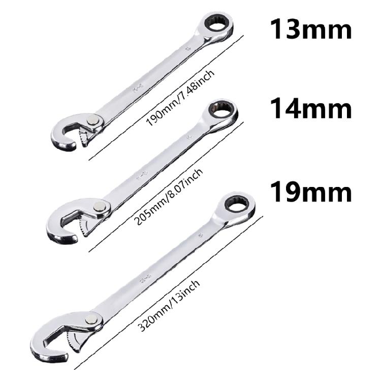 AntiSlip Handle Ratcheting Wrench Tool With Reinforced Steel Cores for Professional Bolt Fastening Repairs Hand Tool