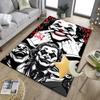 Cool clown Pattern Office Rug Chair Mat, Game Carpet, Suitable for Front Door, Bedroom, Living Room, Desk, Holiday Gift