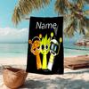 Personalized Customized Proof Beach Towel with Sprunki Themed Pattern - Soft, Absorbent,quick-drying,perfect Swimming,camping&bathing