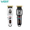 VGR Retro Oil Head Clipper Hair Trimmer Cordless Haircut Machine Electric Beard USB Hair Clipper Professional Rechargeable Trimmer for Men V-971