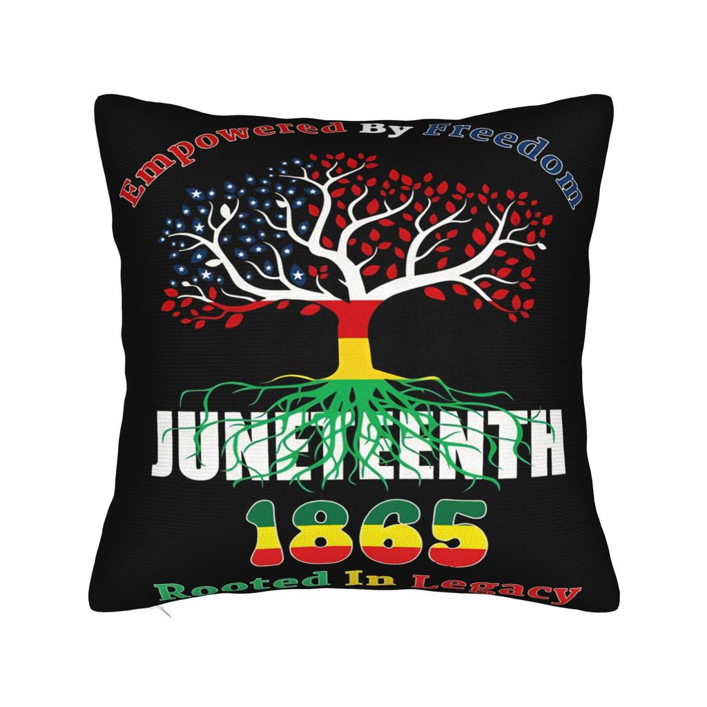 Juneteenth Day June Th African American Pride Pillow Cover Printing Cushion Cover Decoration Pillow Case Cover Bedroom